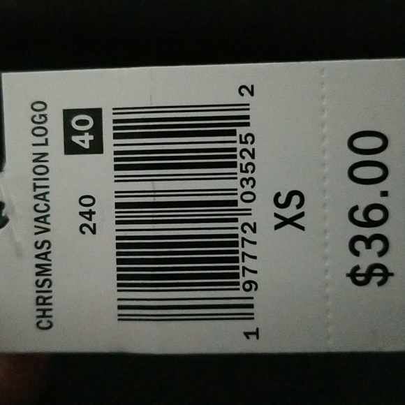 National Lampoon's Christmas Vacation Sweatpants Junior's Size XS - NWT - Picture 7 of 7